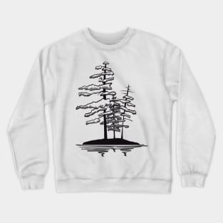 Canadian island time Crewneck Sweatshirt